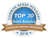 Common Sense Advisory Top 30 Language Service Providers 2018